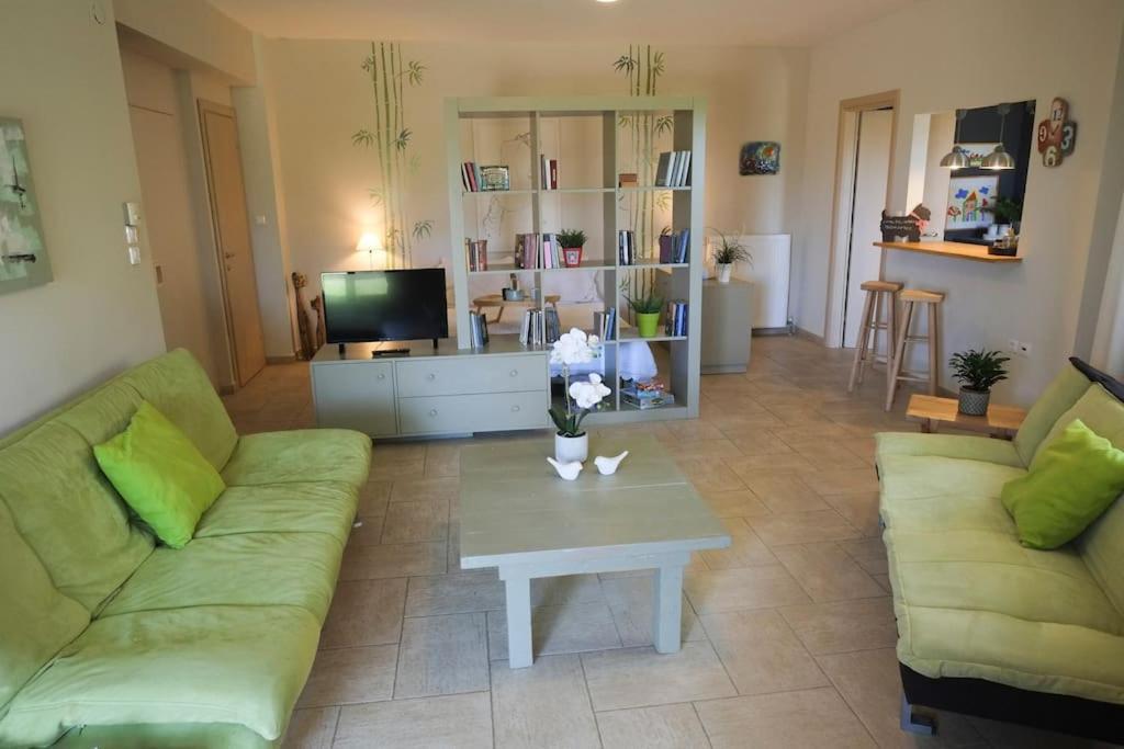 Apartment With Garden In Thessaloniki. Kültér fotó