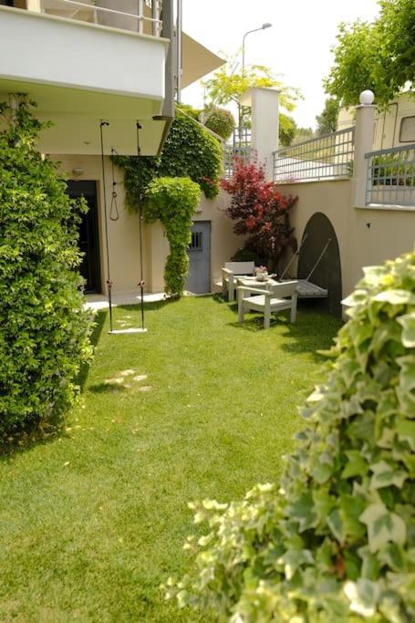 Apartment With Garden In Thessaloniki. Kültér fotó
